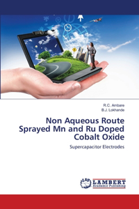 Non Aqueous Route Sprayed Mn and Ru Doped Cobalt Oxide