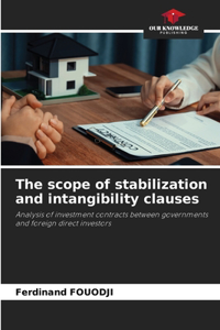 The scope of stabilization and intangibility clauses