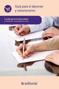 Actividades de venta. COMV0108 - Guia para el docente y solucionarios