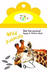 Baby Rattle Photo Book: Wild animals