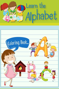 learn the alphabet coloring book