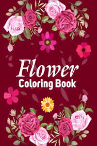Flower Coloring Book
