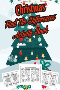 Christmas Find The Differences Activity Book
