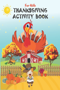 Thanksgiving Activity Book for Kids