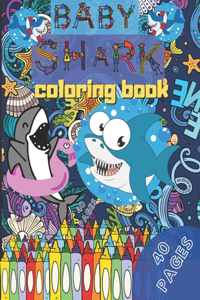 Baby Shark Coloring Book