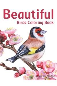Beautiful Birds Coloring Book