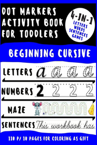 Dot Markers Activity Book