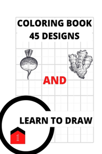 Coloring Book and Learn to Draw