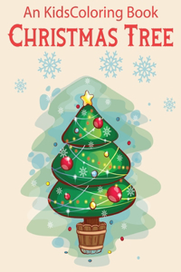An Kids Coloring Book Christmas Tree