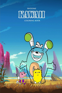 kawaii Awesome coloring book