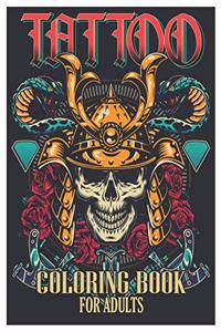 Tattoo Coloring Book for Adults