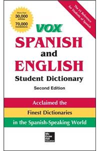 Vox Spanish and English Student Dictionary