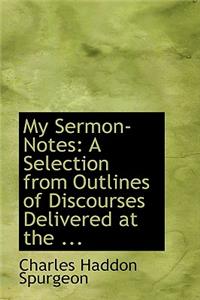 My Sermon-Notes