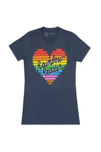 Rainbow Reader Women's Crew T-Shirt X-Large