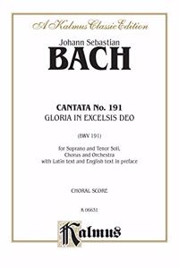 BACH CANTATA NO 191 V