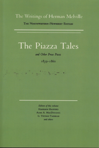 Piazza Tales and Other Prose Pieces, 1839--1860