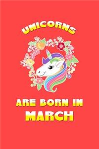 Unicorns Are Born In March