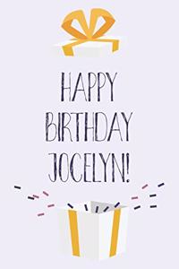 Happy Birthday Jocelyn