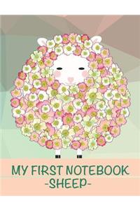 My First Notebook Sheep