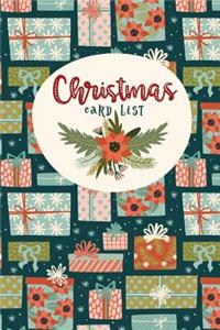 Christmas Card List