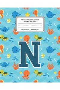 Primary Composition Notebook Grades K-2 Story Journal N