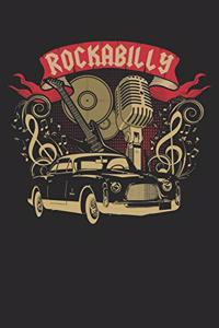 Rockabilly: A5 Punktiertes - Notebook - Notizbuch - Taschenbuch - Journal - Tagebuch - Ein lustiges Geschenk für Freunde oder die Familie und echte Rock Fans de