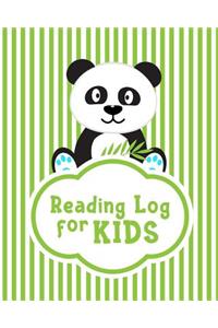 Reading Log for Kids