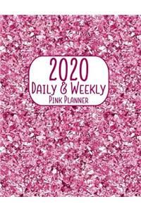 2020 Daily & Weekly Pink Planner