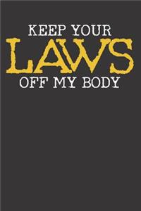 Feminist Pro Choice Notebook Journal