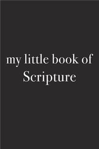 My Little Book of Scripture