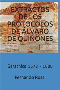 Extractos de Los Protocolos de Álvaro de Quiñones