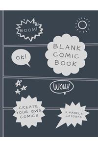 Blank Comic Book