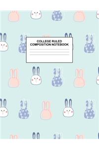 College Ruled Composition Notebook
