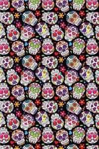 Day Of The Dead Pattern Sugar Skull Santa Muerte 07