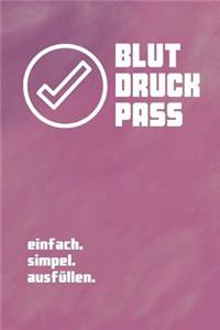 Blutdruckpass