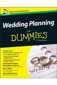 Wedding Planning For Dummies UK Edition