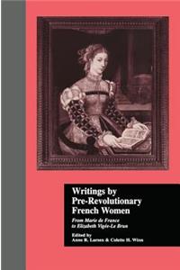 Writings by Pre-Revolutionary French Women