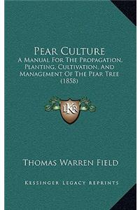 Pear Culture