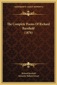 The Complete Poems Of Richard Barnfield (1876)