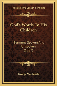 God's Words To His Children