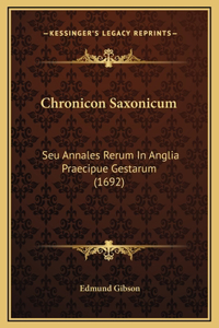 Chronicon Saxonicum