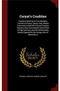 Coryat's Crudities