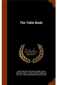 Table Book;