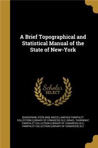 A Brief Topographical and Statistical Manual of the State of New-York