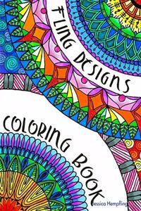 Fling Designs coloring book