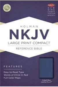 Large Print Compact Reference Bible-NKJV