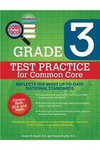 Core Focus Grade 3: Test Practice for Common Core