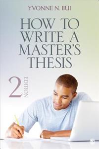 How to Write a Master's Thesis