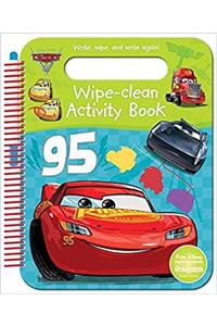 Disney Pixar Cars 3 Wipe-clean Activity Book