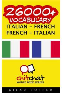 26000+ Italian - French French - Italian Vocabulary